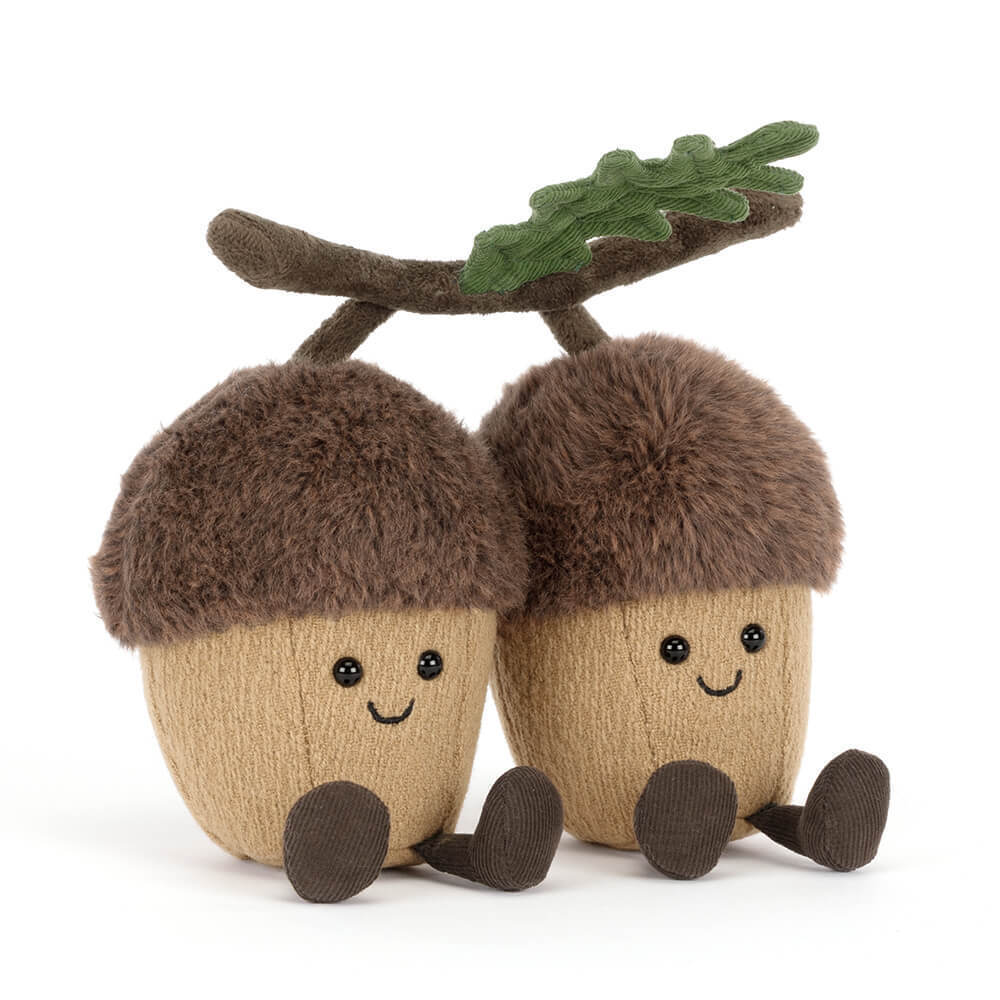  Ort＆Tum Acorns どんぐり ぬいぐるみ新品タグ付き Jellycat Ort & Tum Acorns Soft Toy – Contempo