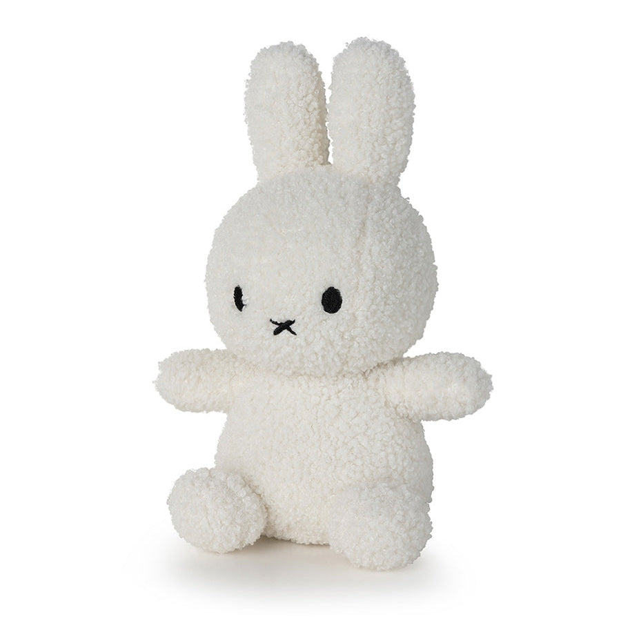 Miffy Tiny Teddy cream soft toy, side view