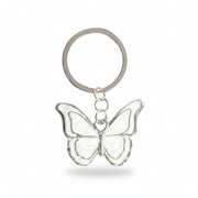 Butterfly keyring with sentimental loved ones message