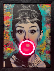 LED Neon Framed Wall Art – Audrey