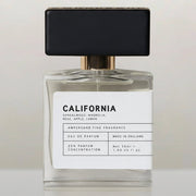 Ampersand California eau de parfum bottle on light grey background