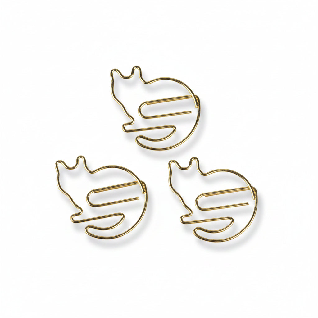 Cat Shaped Paper Clips