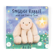 Smudge Rabbit and the Falling Star book cover with bunny illustration