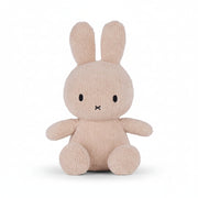 Miffy terry beige plush front view on white background