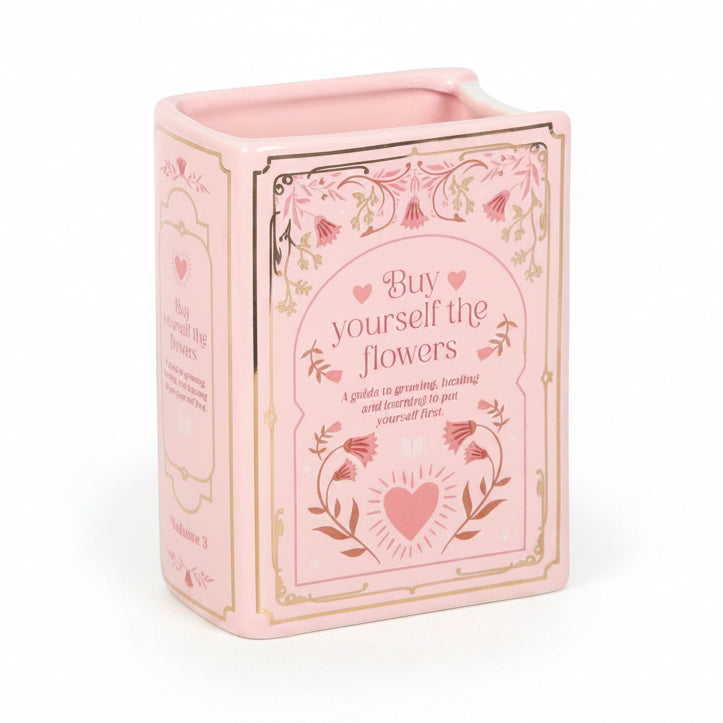 Book Shaped Vase