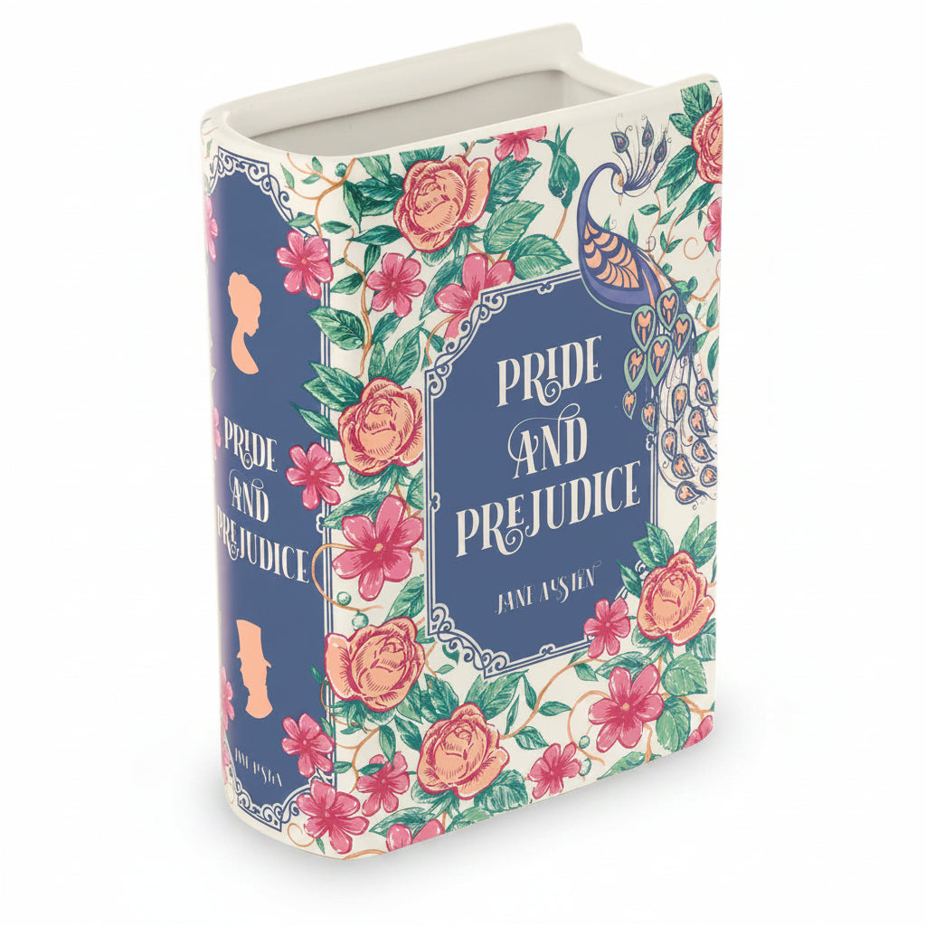 Steel Mill & Co Pride & Prejudice Book Vase