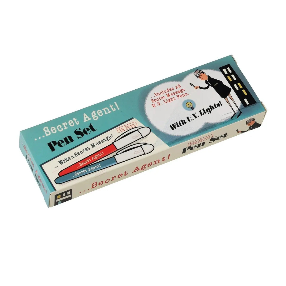 Secret Agent Invisible Ink Spy Pens
