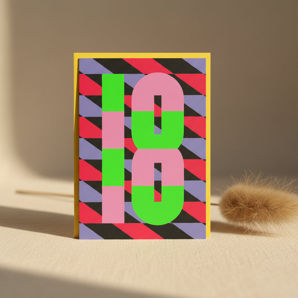 18 Birthday Card