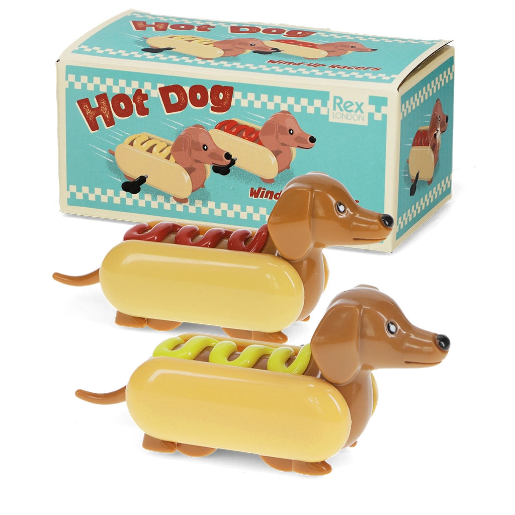 Wind Up Racers Hot Dog