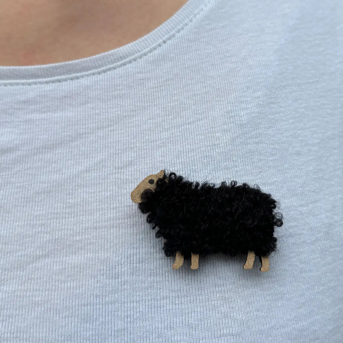 Wooly Ewe Brooch