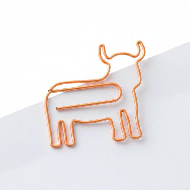 Highland Cow Paper Clips 