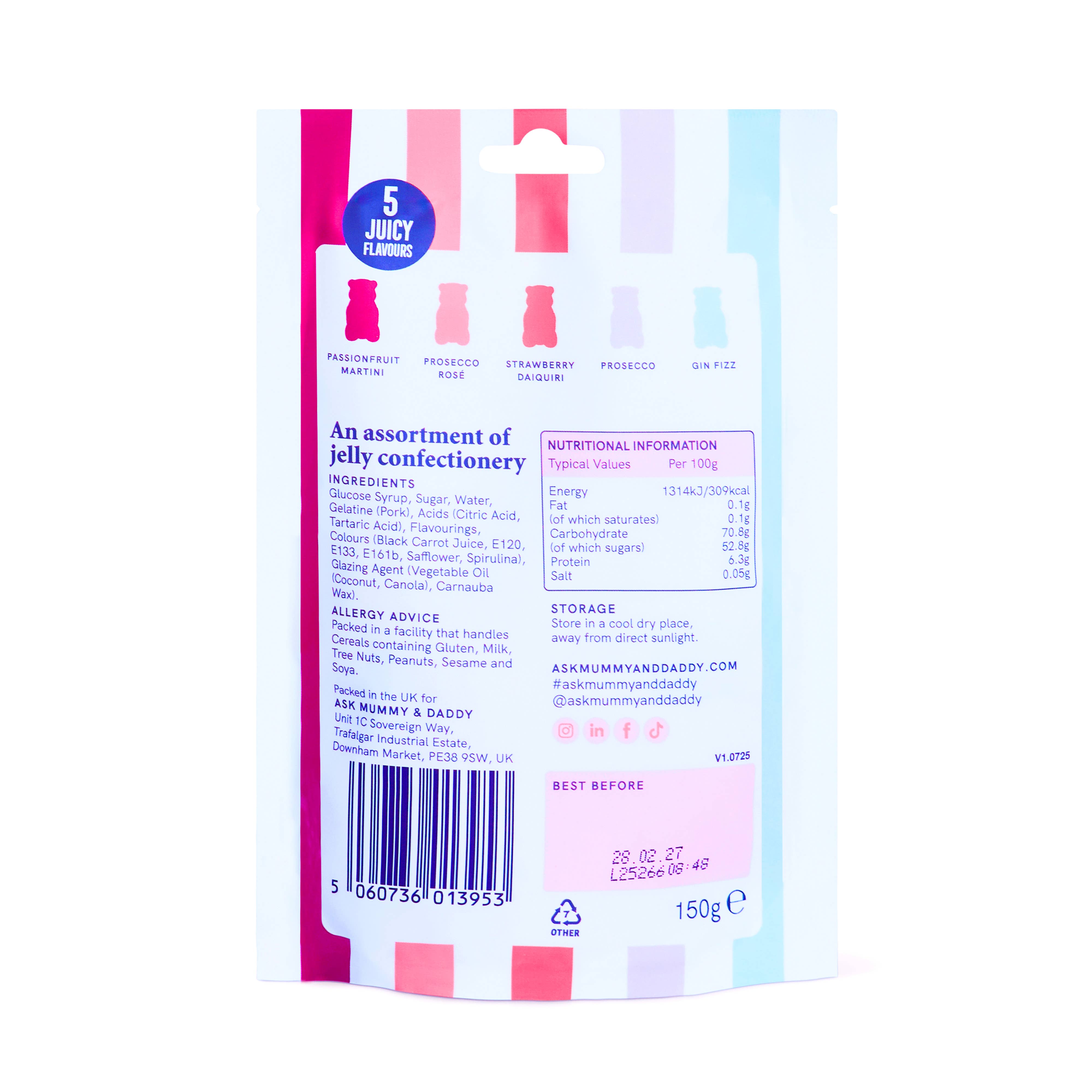 NEW Cocktail Mix Share Bag - 150g