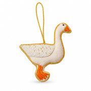 Goose Embroidered Christmas Decoration