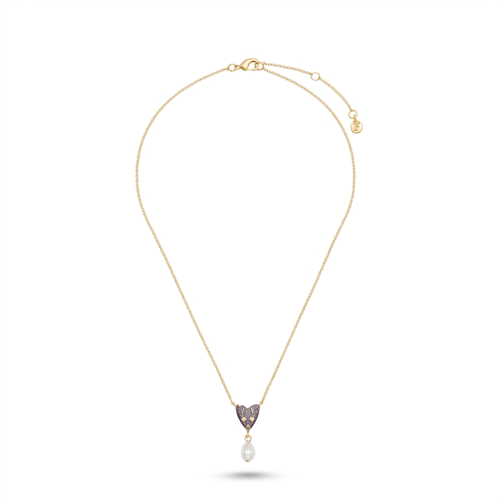 Jasmine Moon necklace full chain view