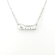 C*nt Necklace - Silver