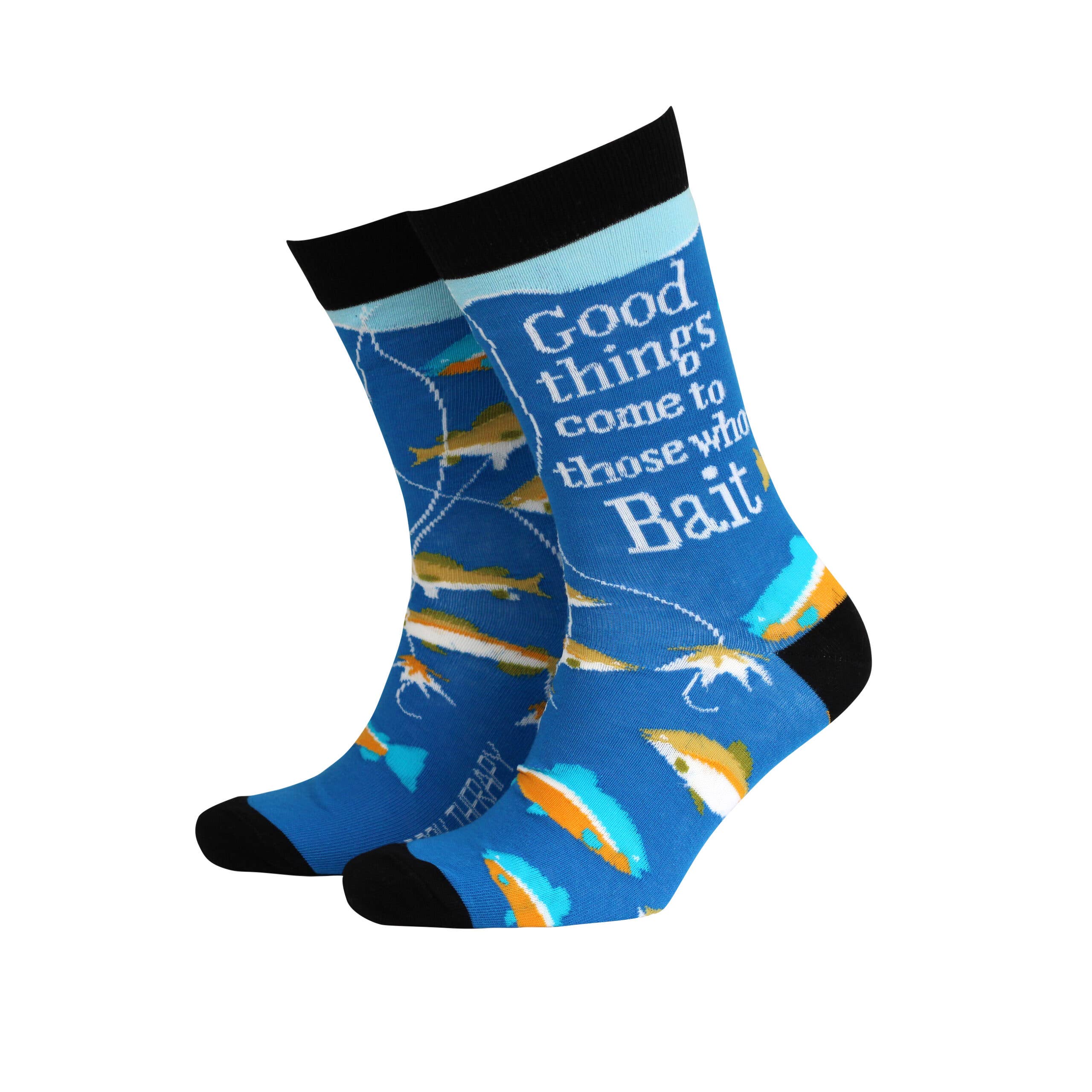 Good Things Come To Those Who Bait - Men's Bamboo Socks