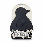 Penguin BookTails bookends folded flat on their printed backing card