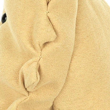 Amuseables Farfalle plush side view showing pinched waist, white background