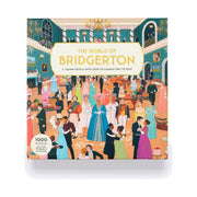 World of Bridgerton jigsaw box front on a pure white background