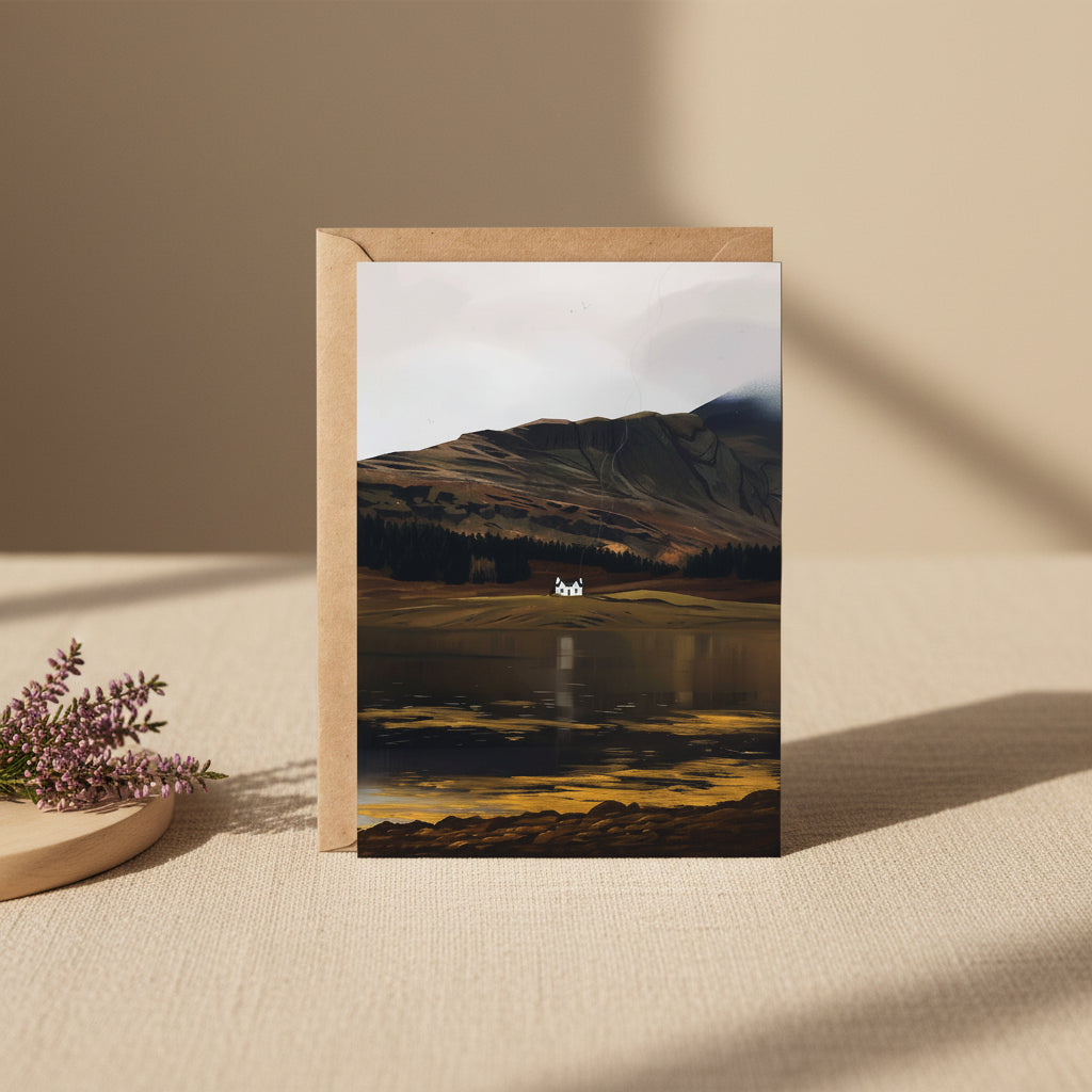 Loch Eil, Cosy Cottage Greeting Card