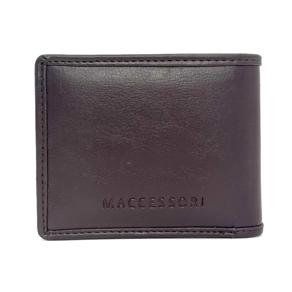 Country Green tweed bifold wallet shown at an angle beside a matching trifold