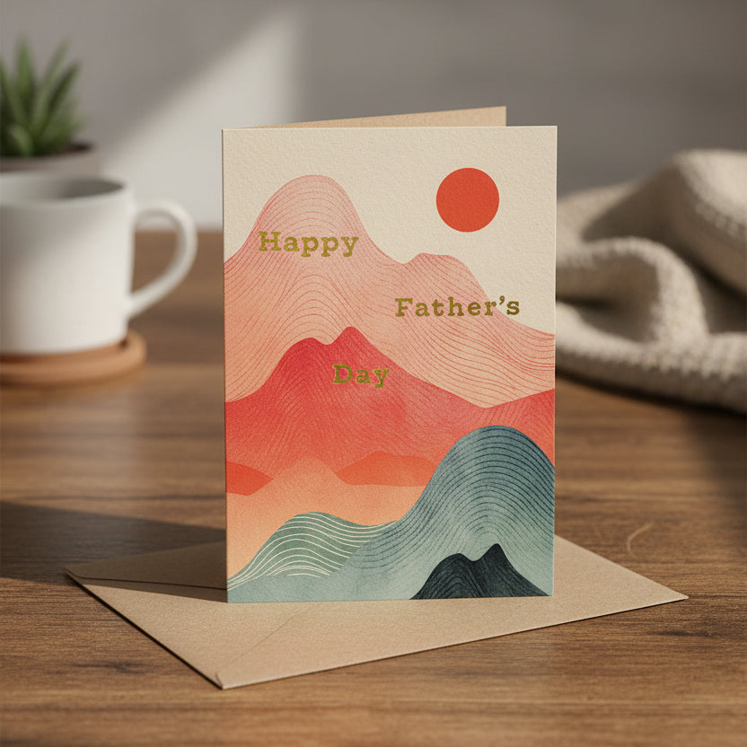 Mountain Father's Day Card