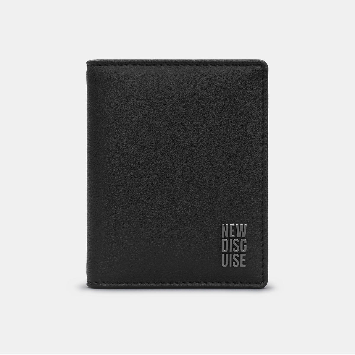 Nolan Card Holder in black and red, front view