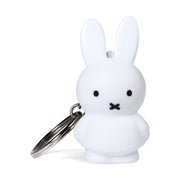 Pure white Miffy keyring on a pure white background