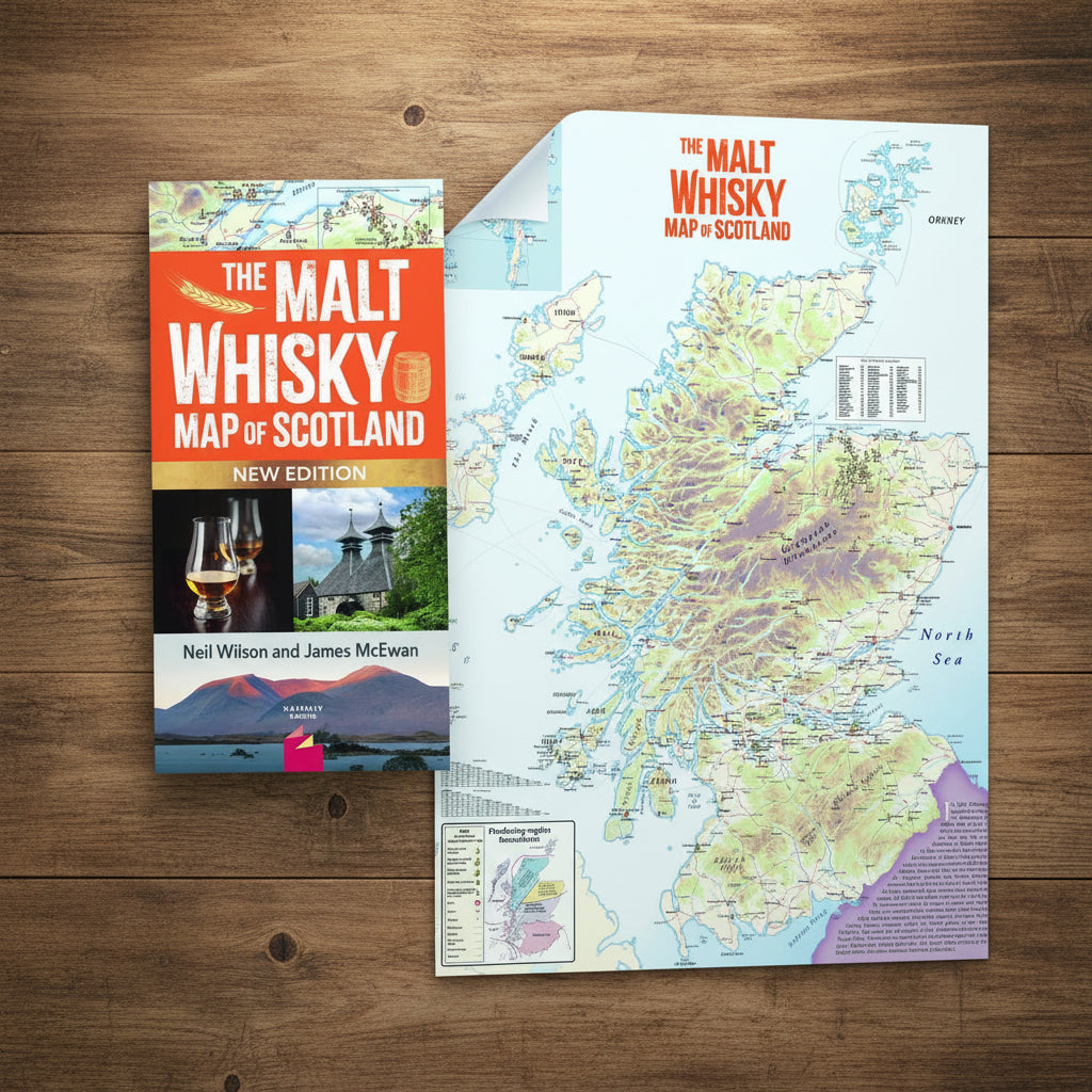 Malt Whisky Map Scotland