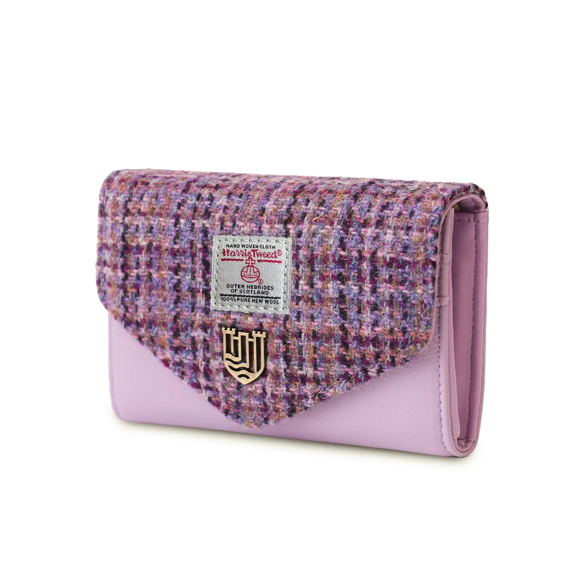 Small Clasp Purse Dogtooth Harris Tweed®